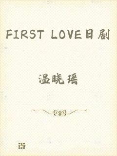 FIRST LOVE日剧